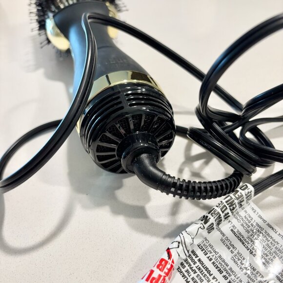 Hot Tools Professional 24K Gold One Step Volumizer and Hair Dryer - Round Brush - Picture 8 of 8